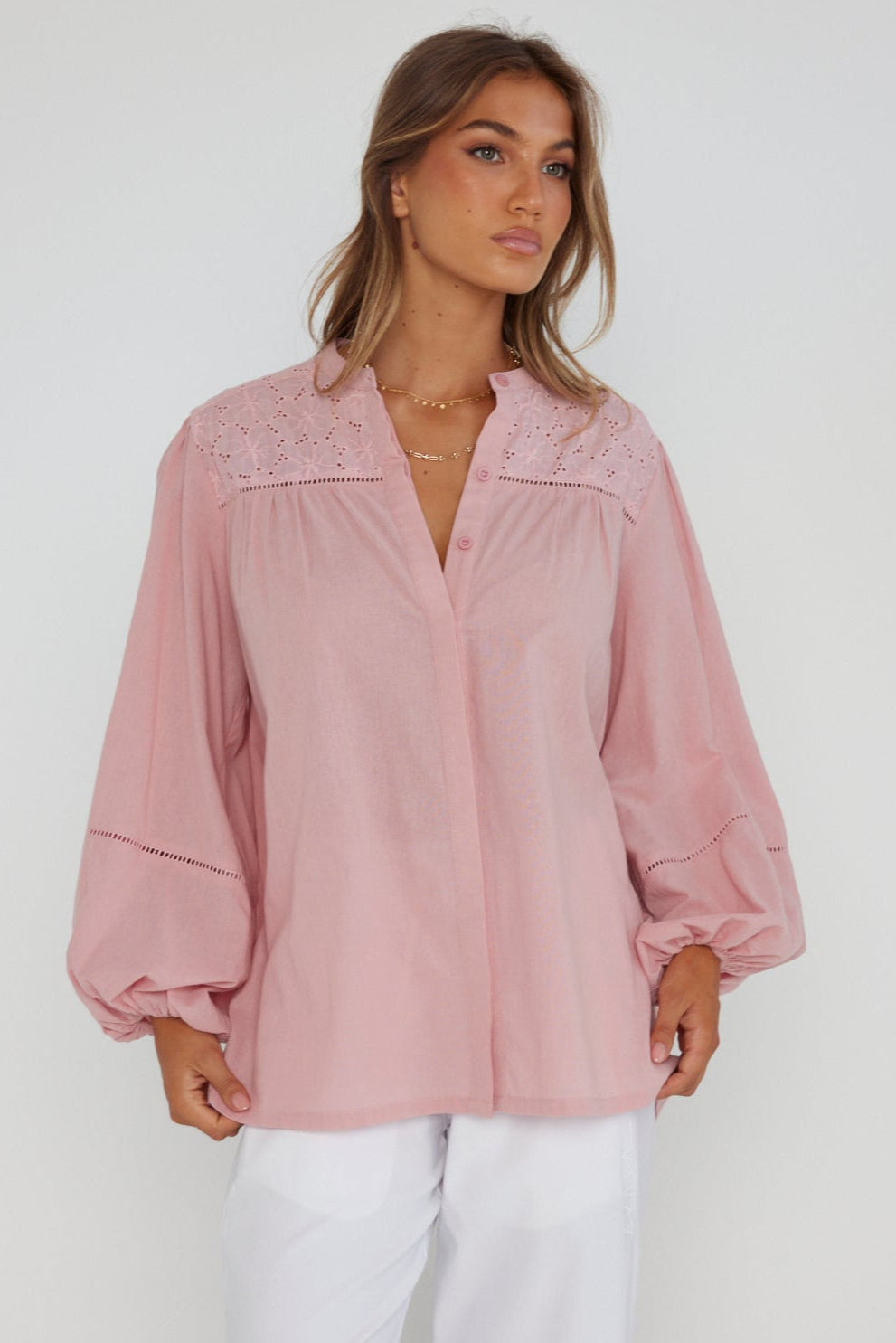 PAZ Blouse Dusty Pink