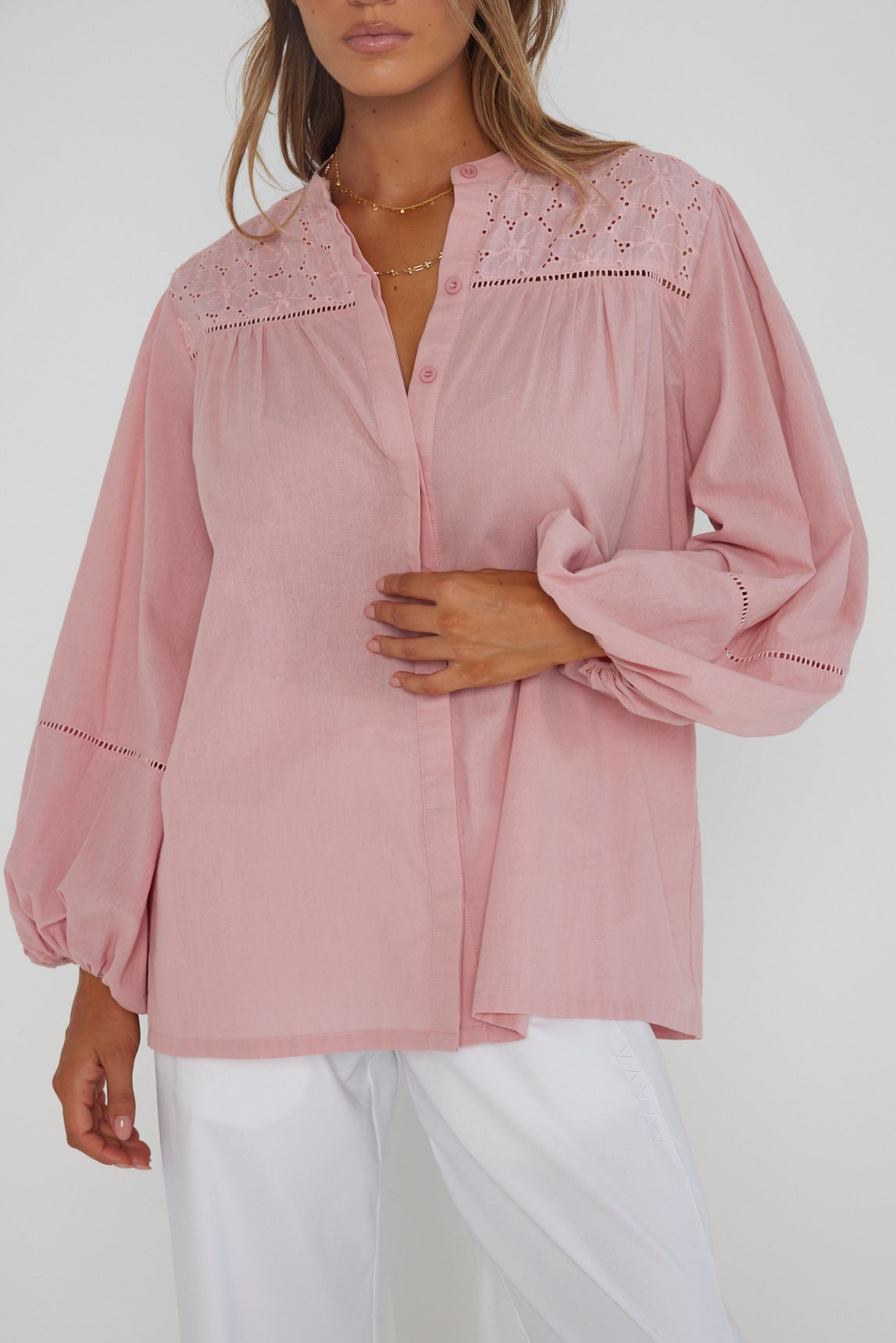 PAZ Blouse Dusty Pink