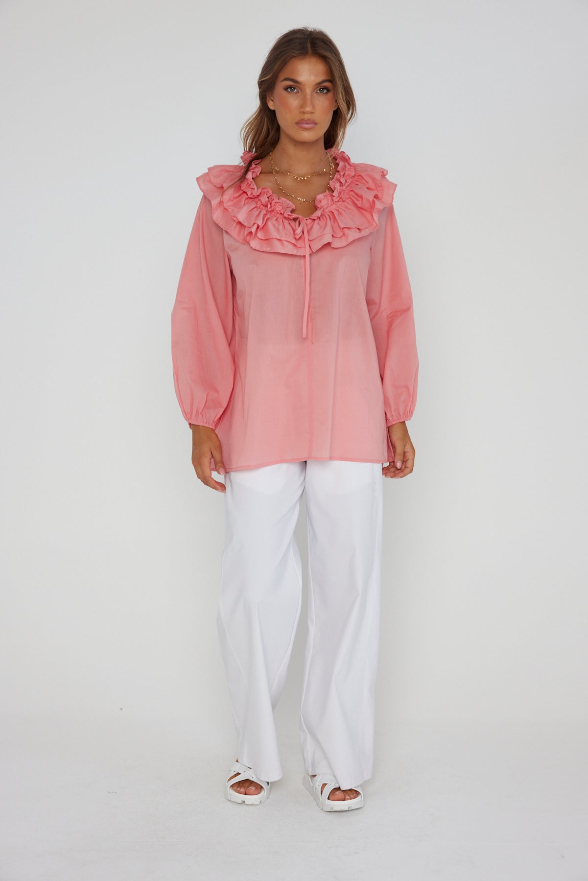 MATOS Blouse Peach
