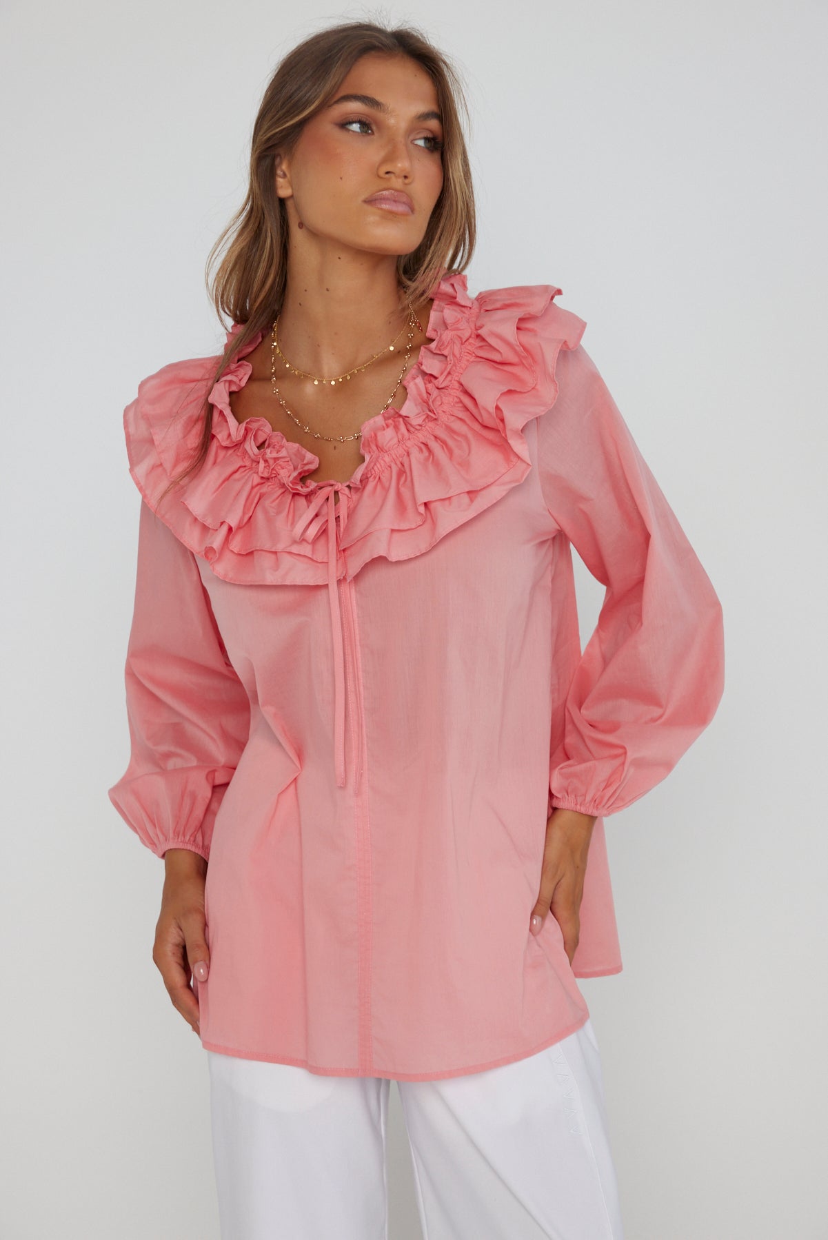 MATOS Blouse Peach