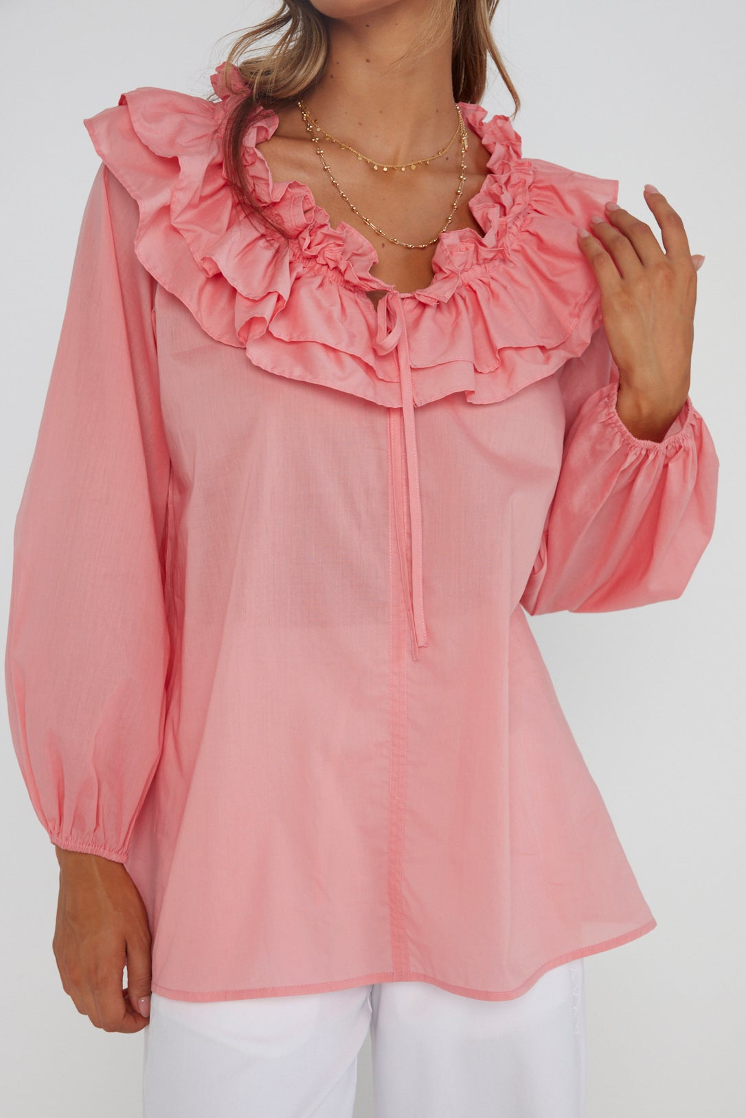 MATOS Blouse Peach