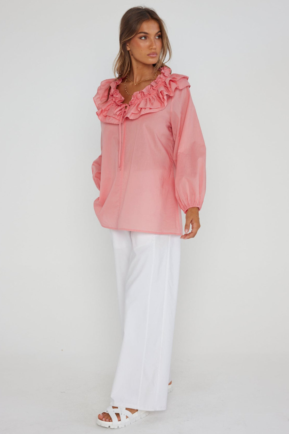 MATOS Blouse Peach