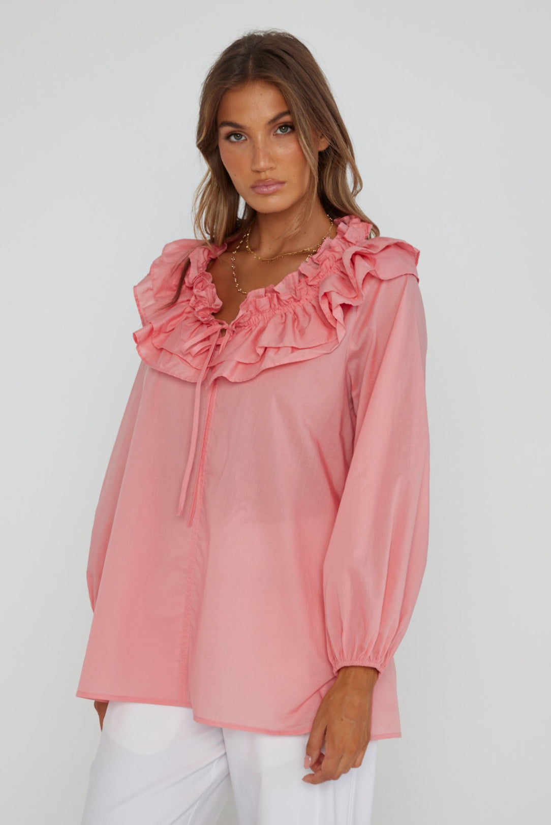 MATOS Blouse Peach