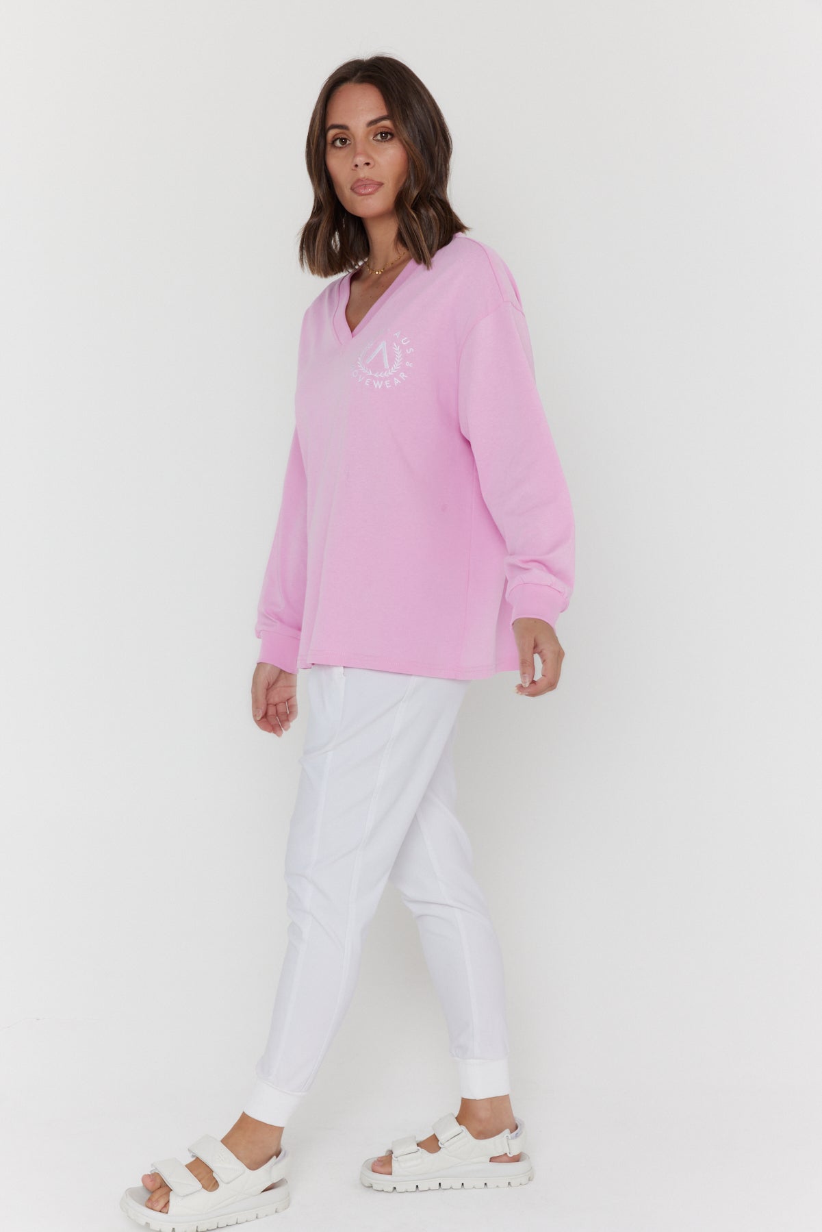 JOSSY Long Sleeve Top Pink