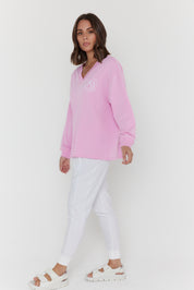 JOSSY Long Sleeve Top Pink