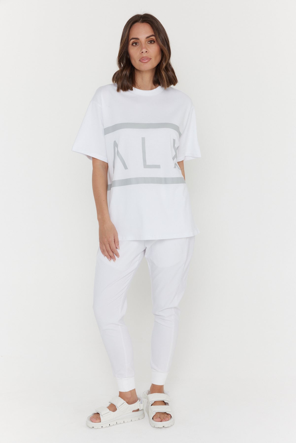 VEGAS T-Shirt White/Grey