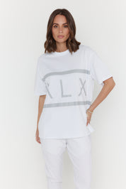 VEGAS T-Shirt White/Grey