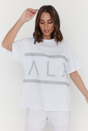 VEGAS T-Shirt White/Grey