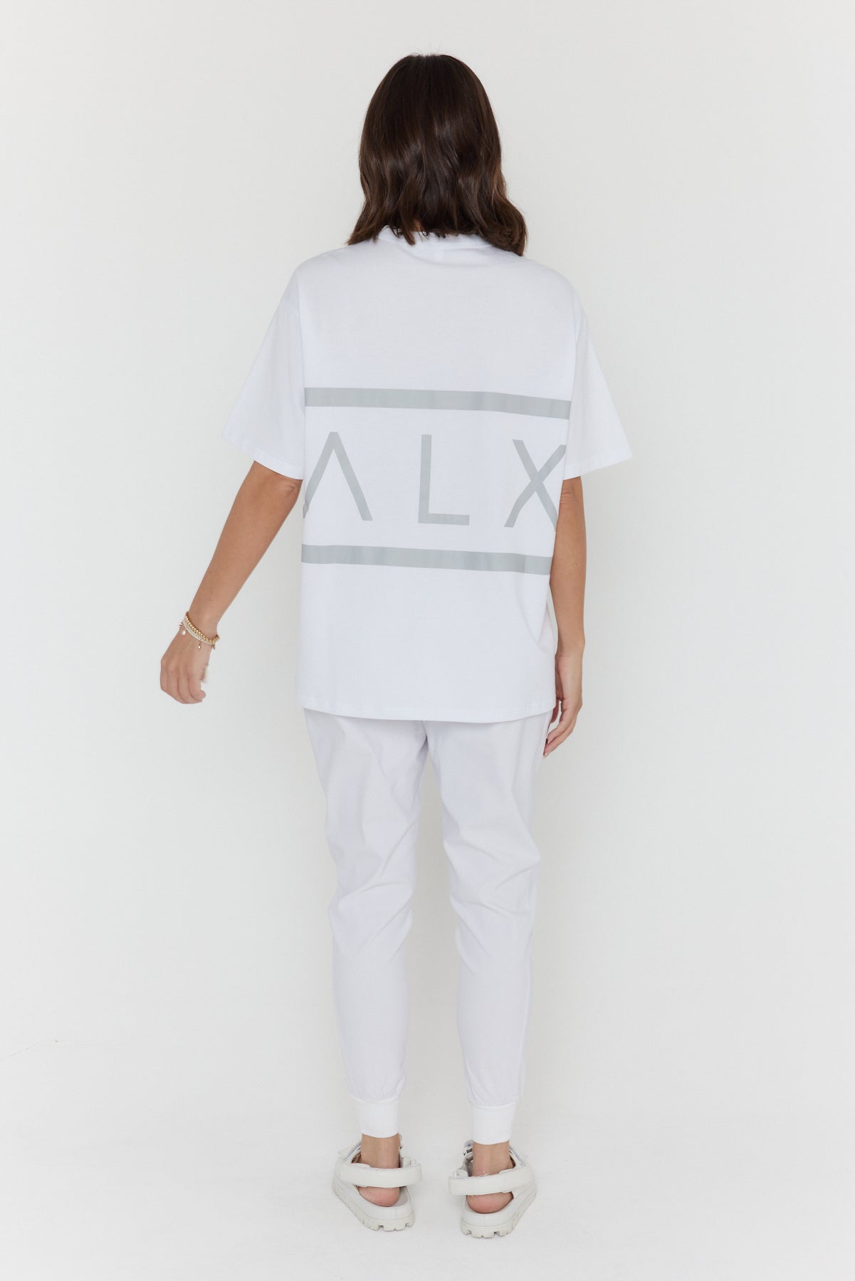 VEGAS T-Shirt White/Grey