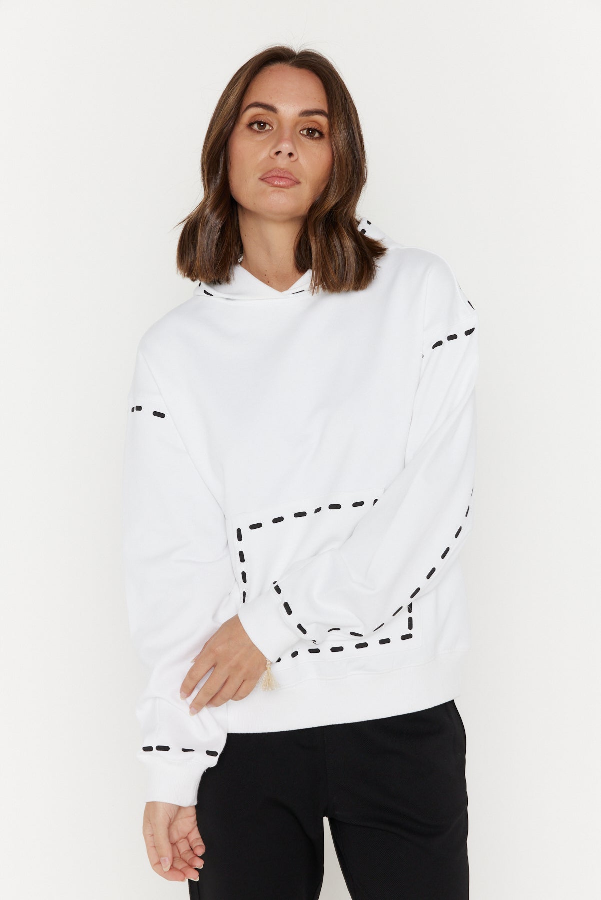 DASHES Jumper White