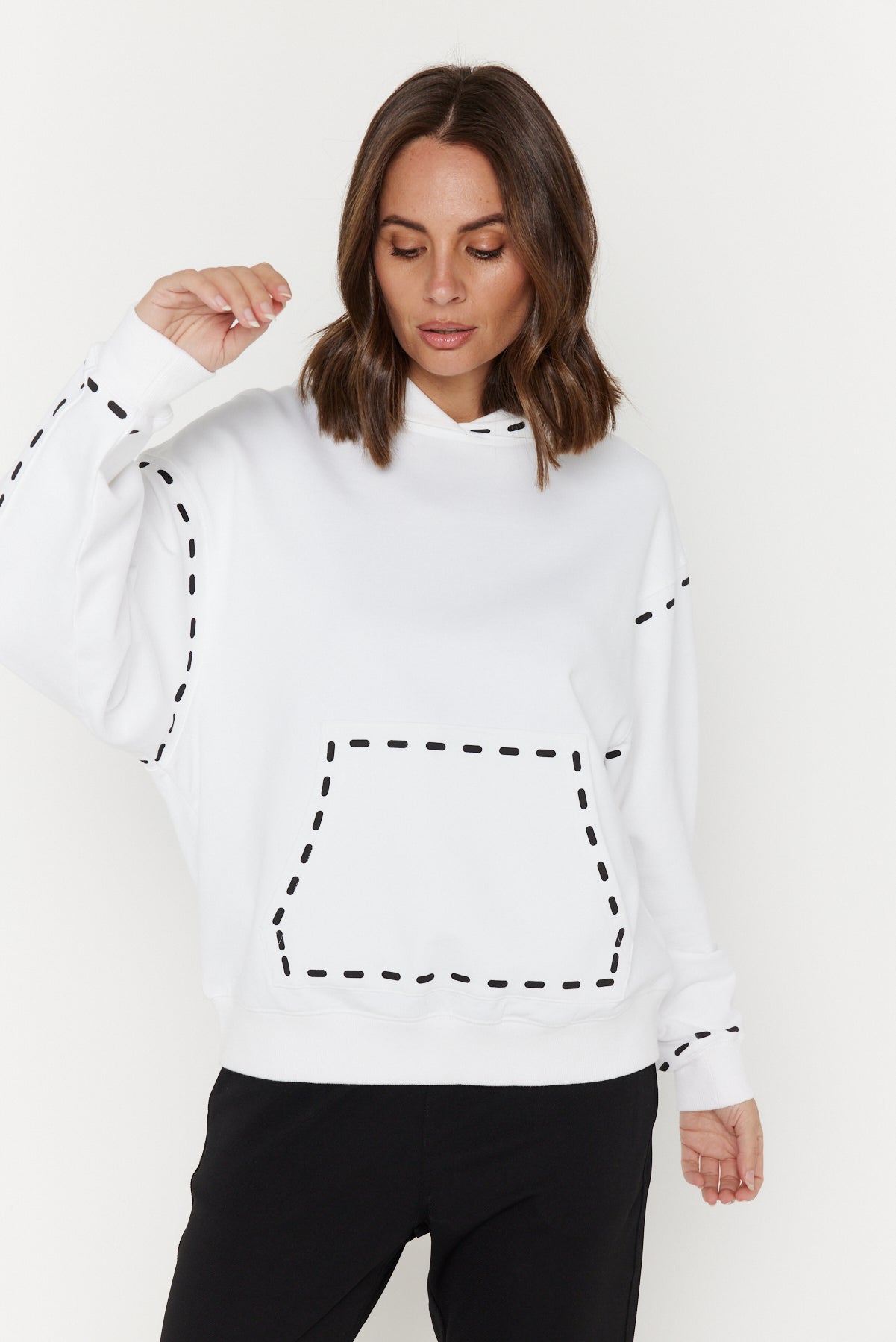 DASHES Jumper White