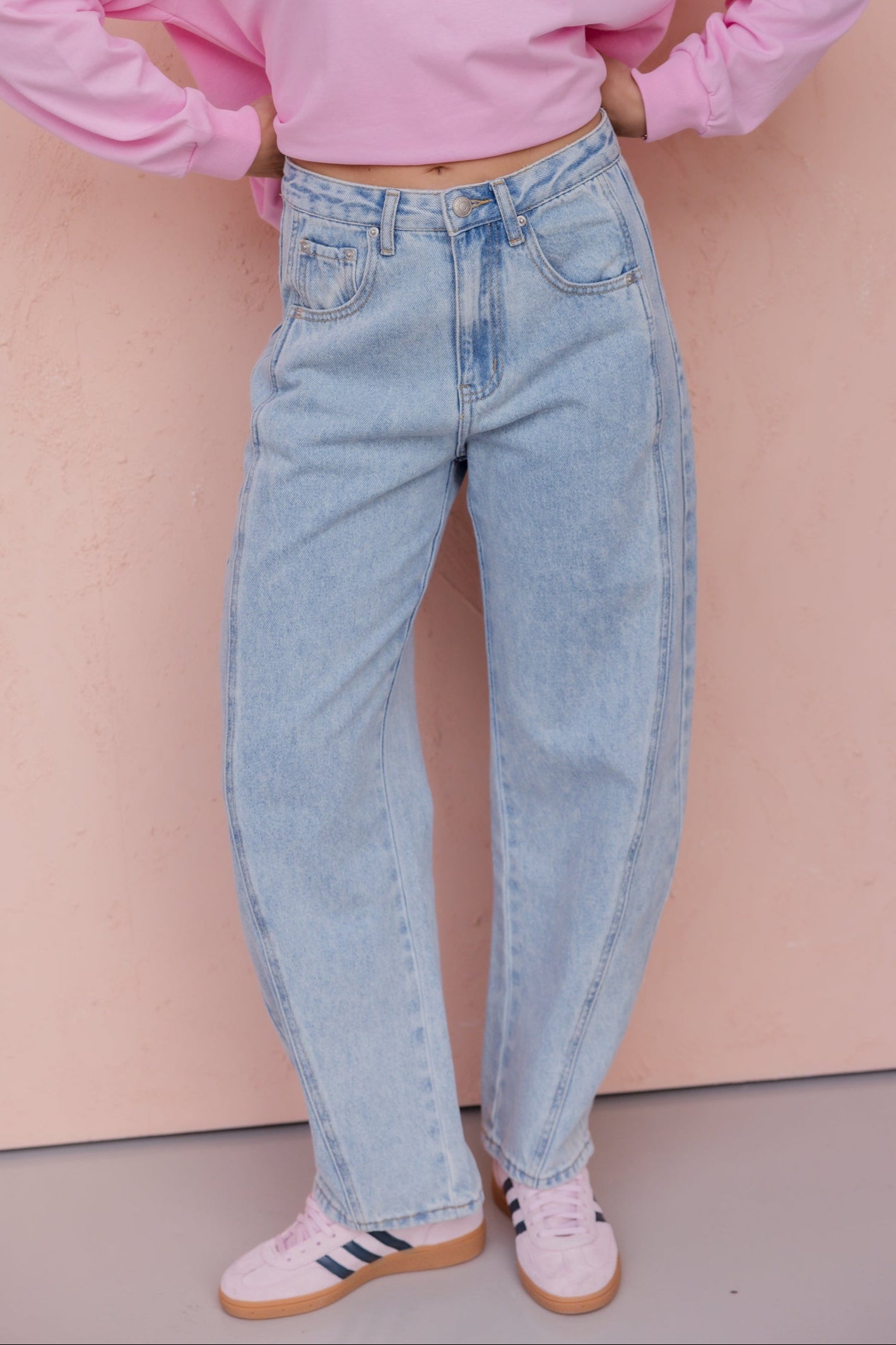 SALTY Jeans Light Blue Denim