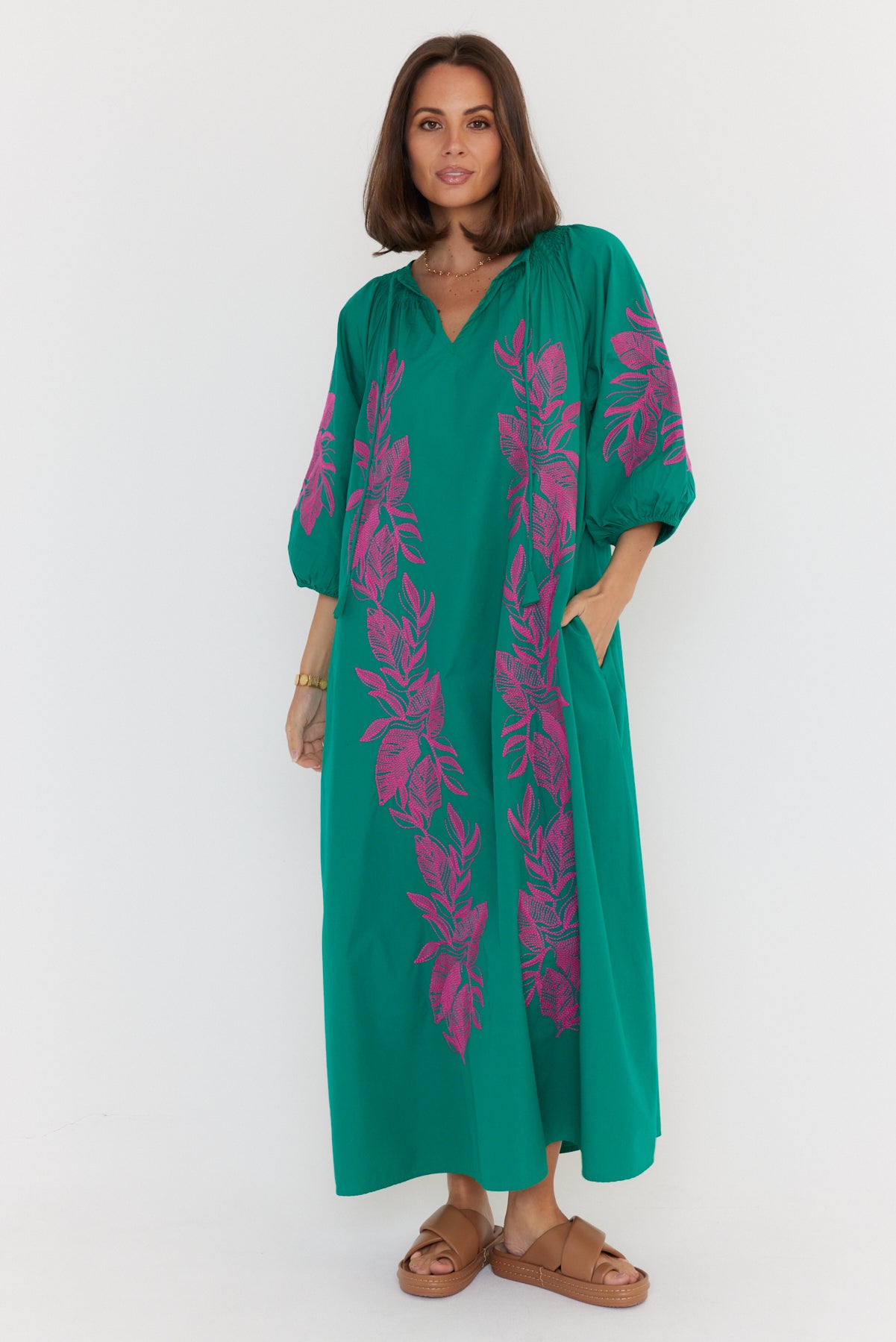 LINDOX Dress Green