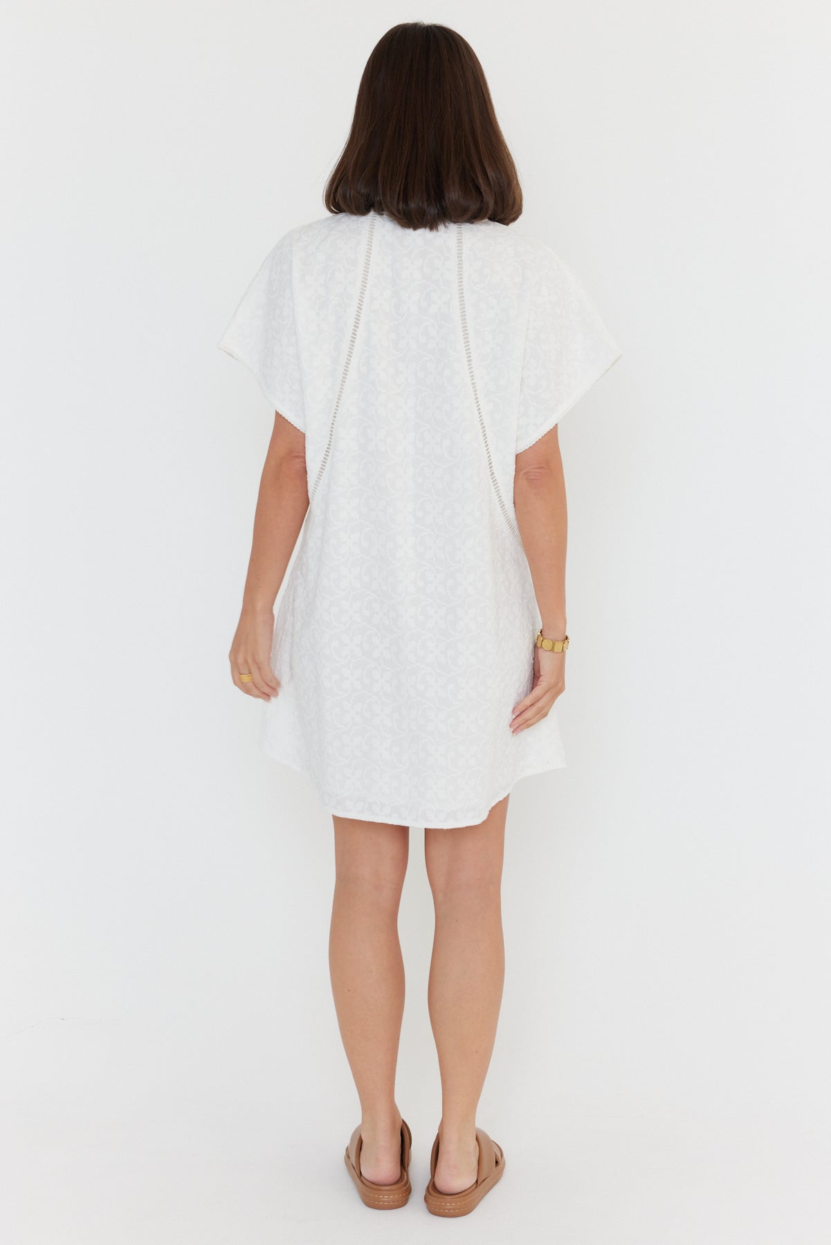 ISAAC Dress White