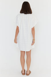 ISAAC Dress White