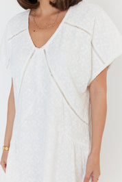 ISAAC Dress White