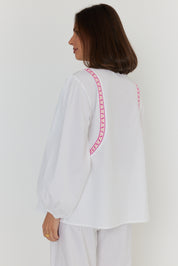 SILAS Blouse White