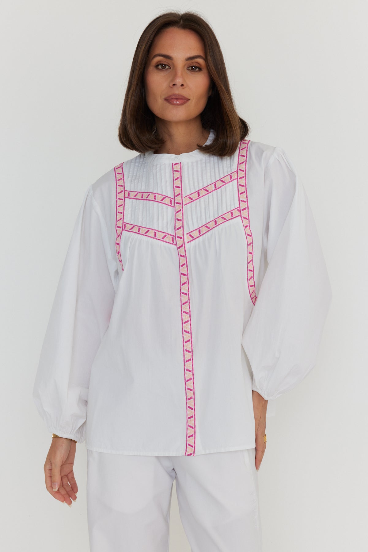 SILAS Blouse White