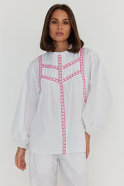 SILAS Blouse White