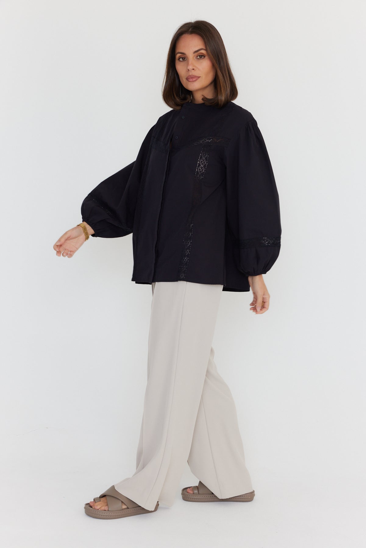 EVERETT Blouse Black