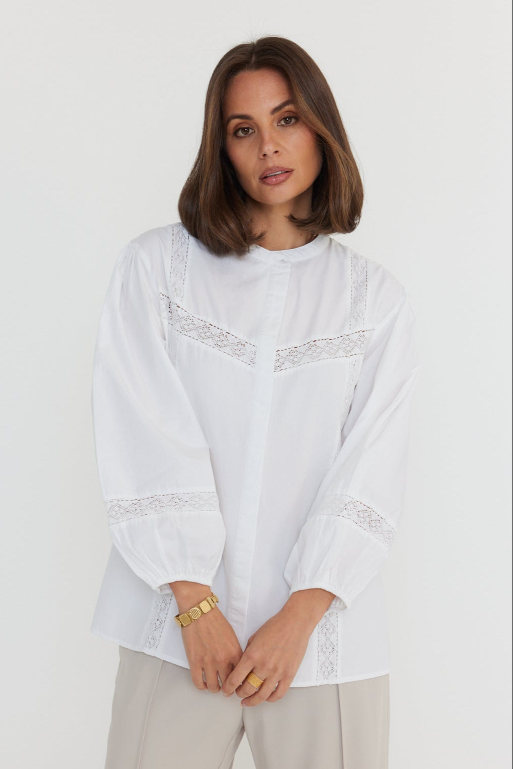 EVERETT Blouse White