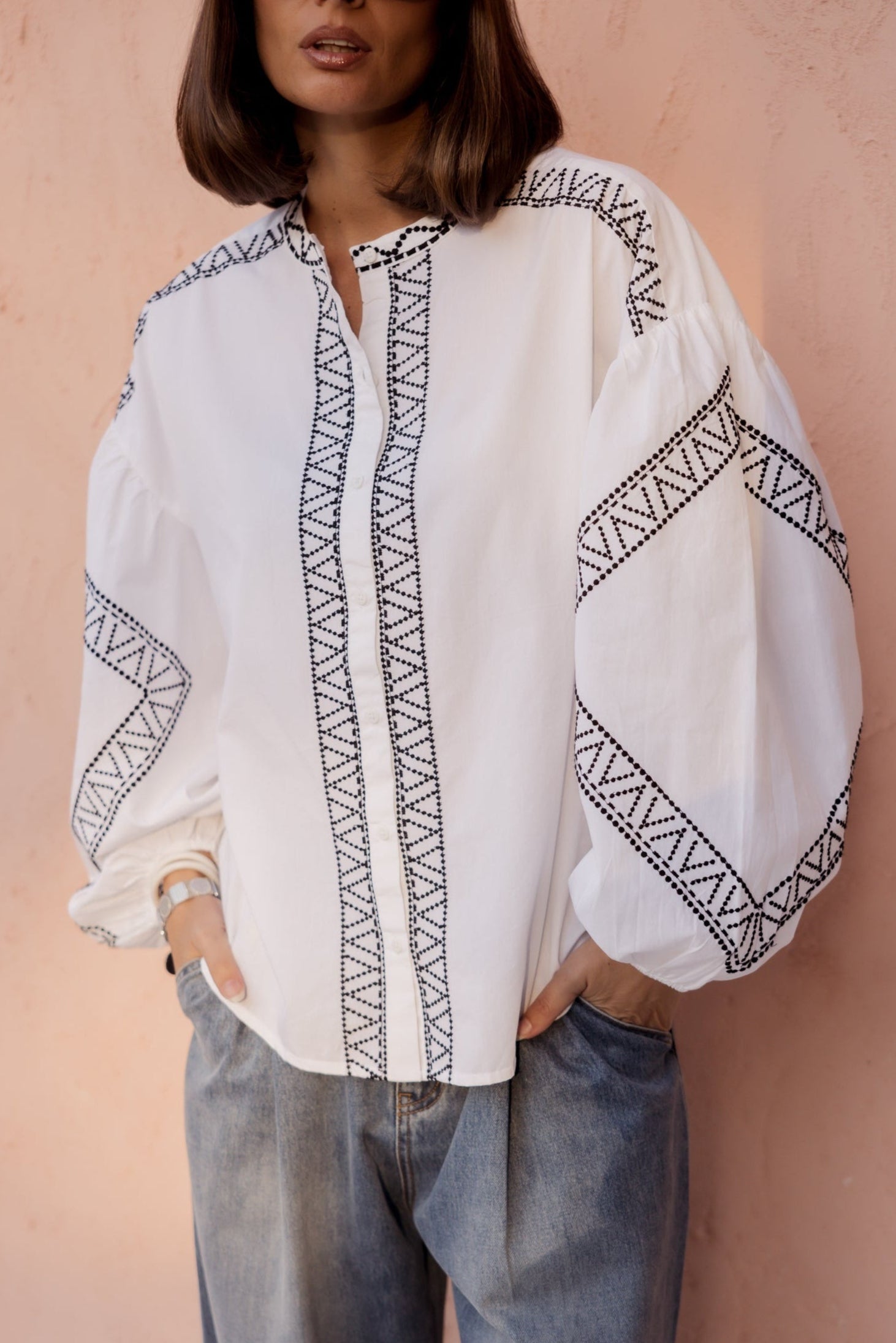 DYLAN Blouse White