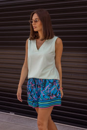 SIMBA V-Neck Seafoam