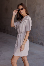 NIX Mini Dress Stone