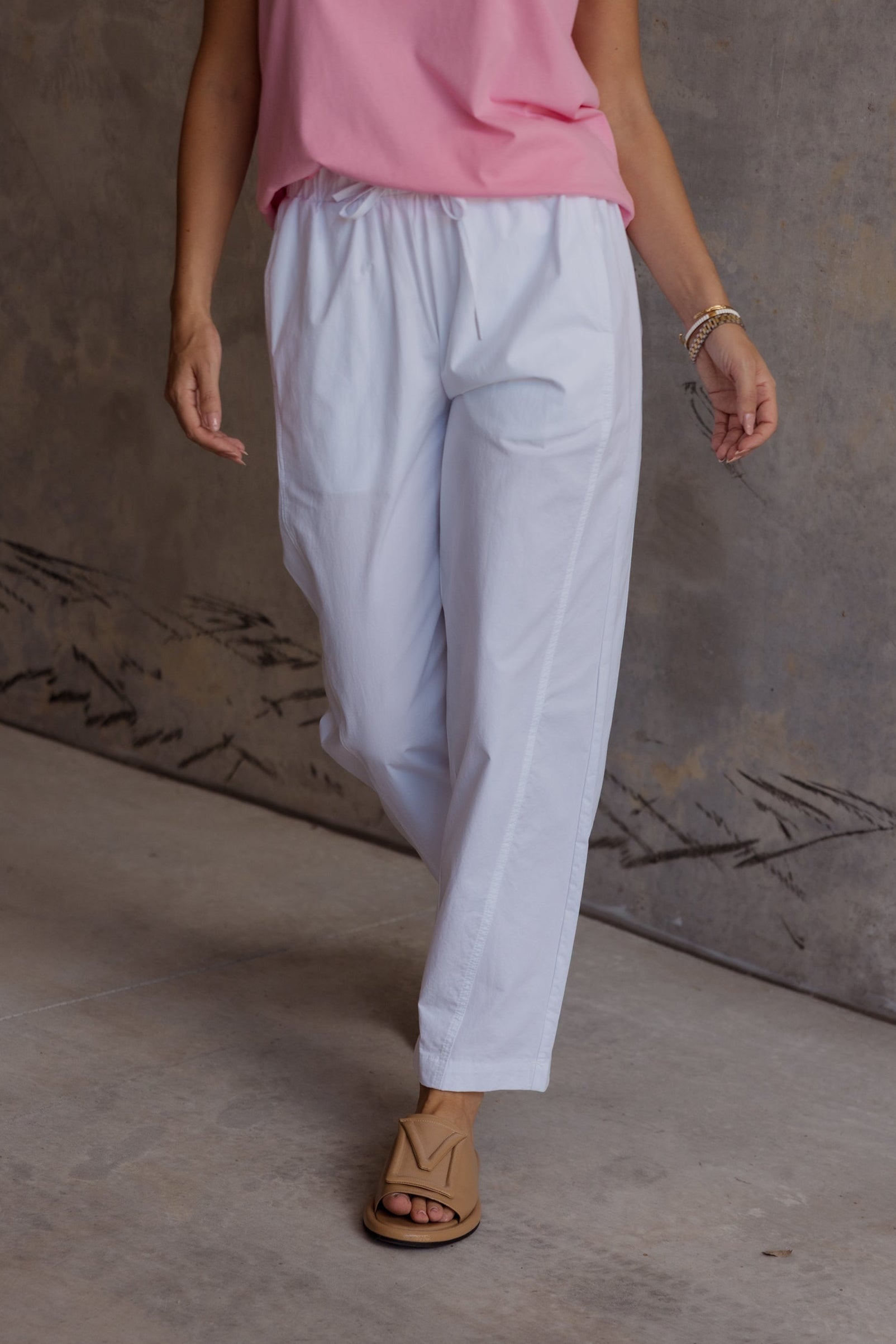 OCTUS Pants White
