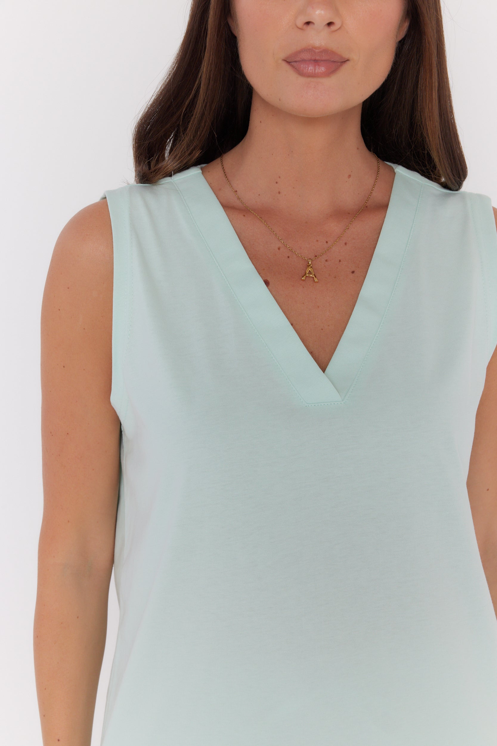 SIMBA V-Neck Seafoam