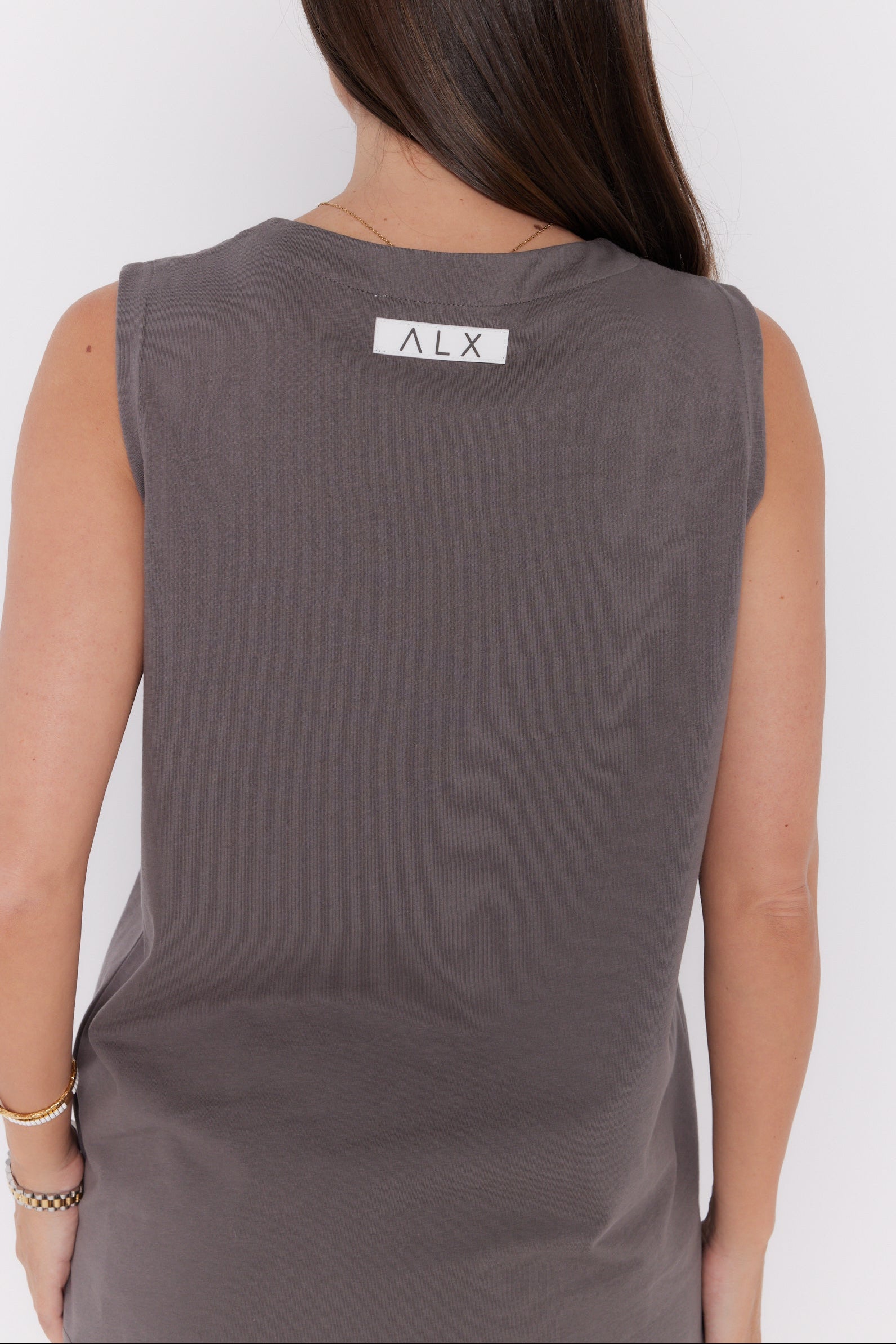SIMBA V-Neck Taupe Brown