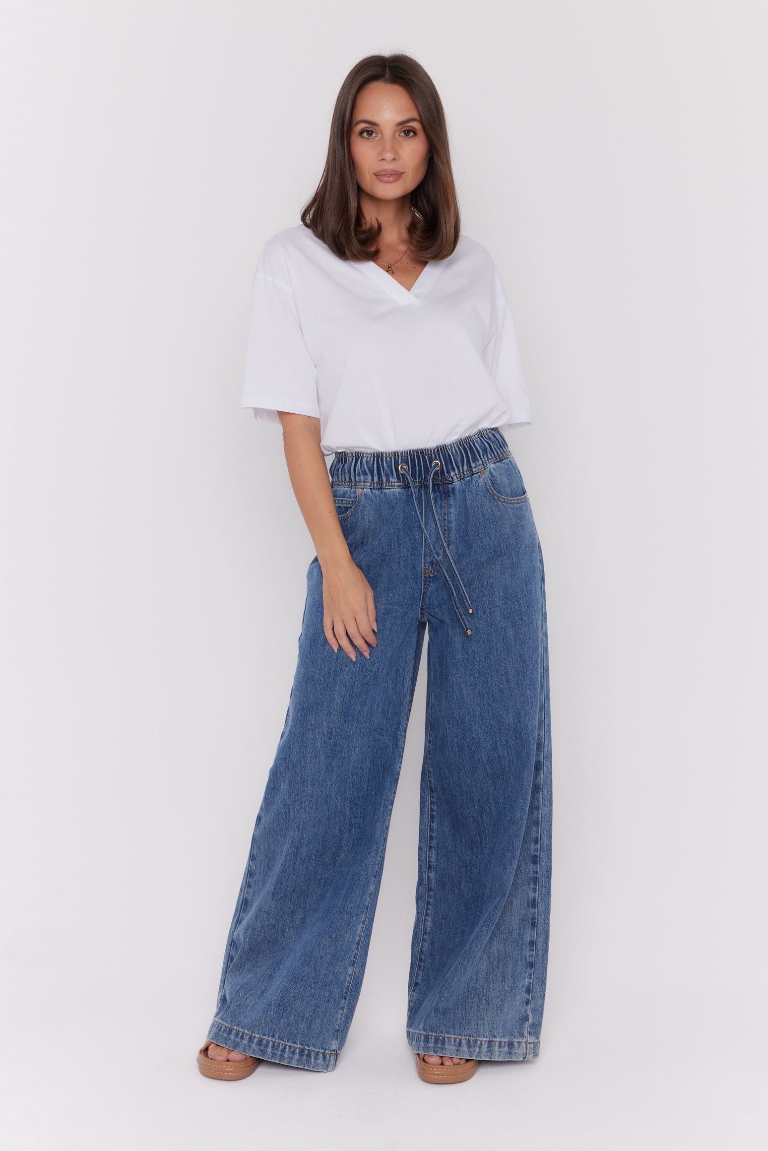 CASEY Jeans Mid Blue Wash Denim