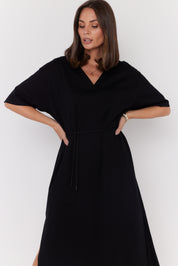 NIX Midi Dress Black