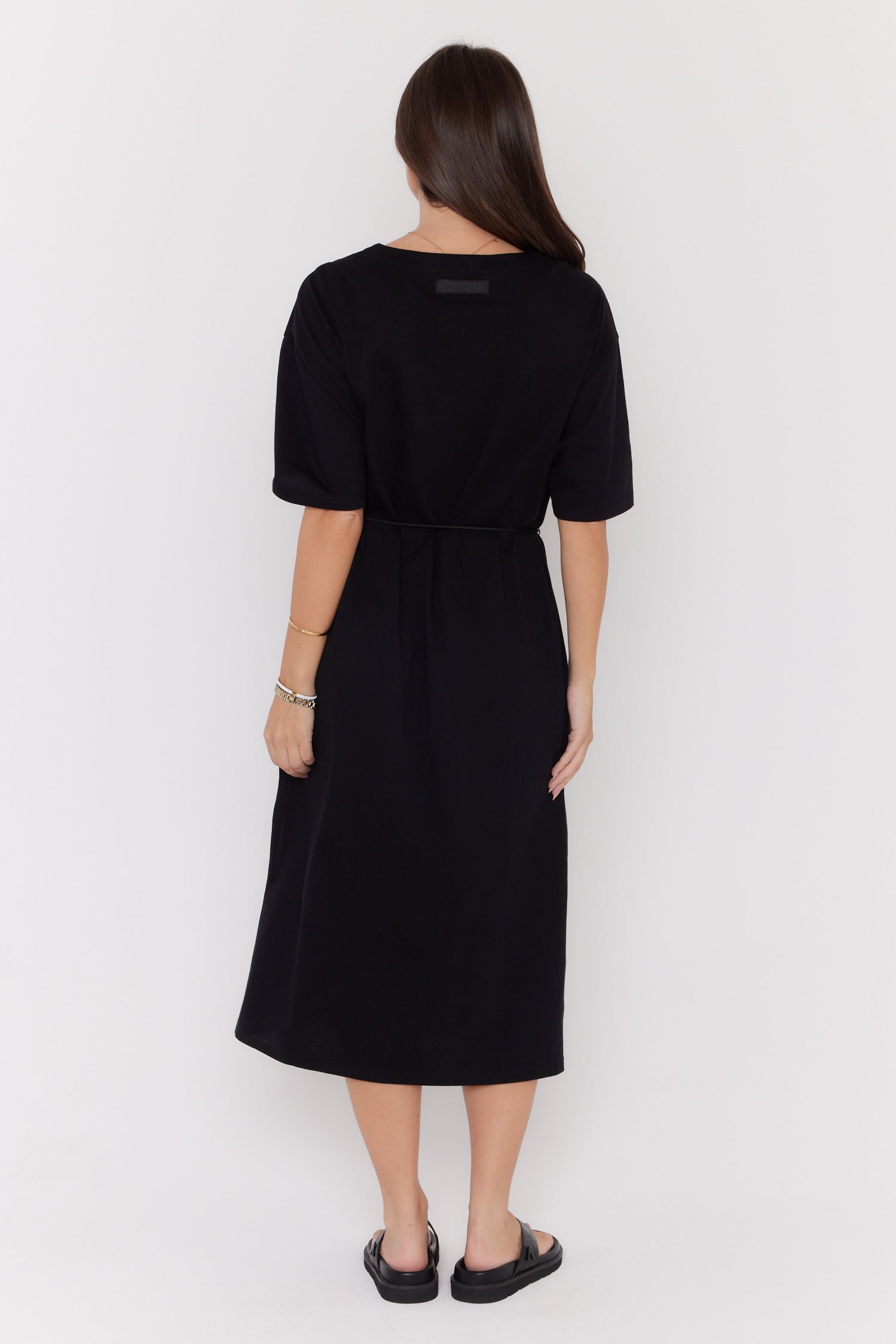 NIX Midi Dress Black