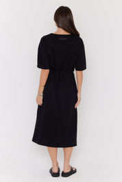 NIX Midi Dress Black