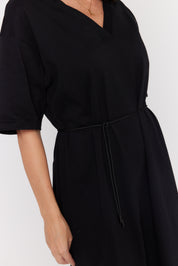 NIX Midi Dress Black