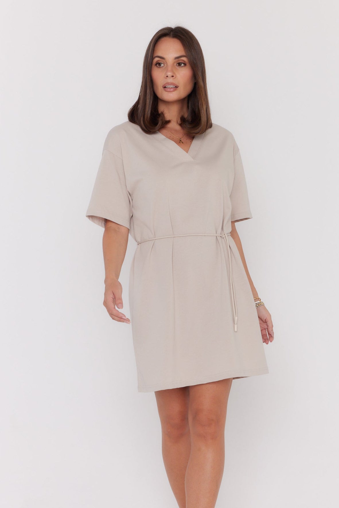 NIX Mini Dress Stone