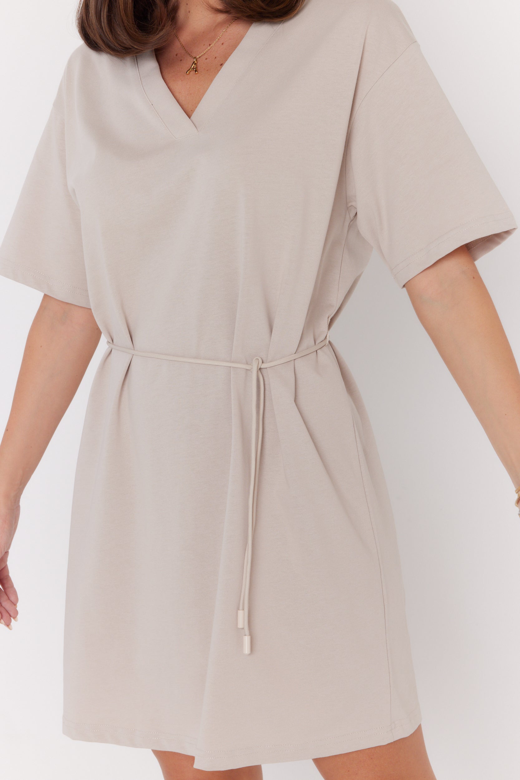 NIX Mini Dress Stone