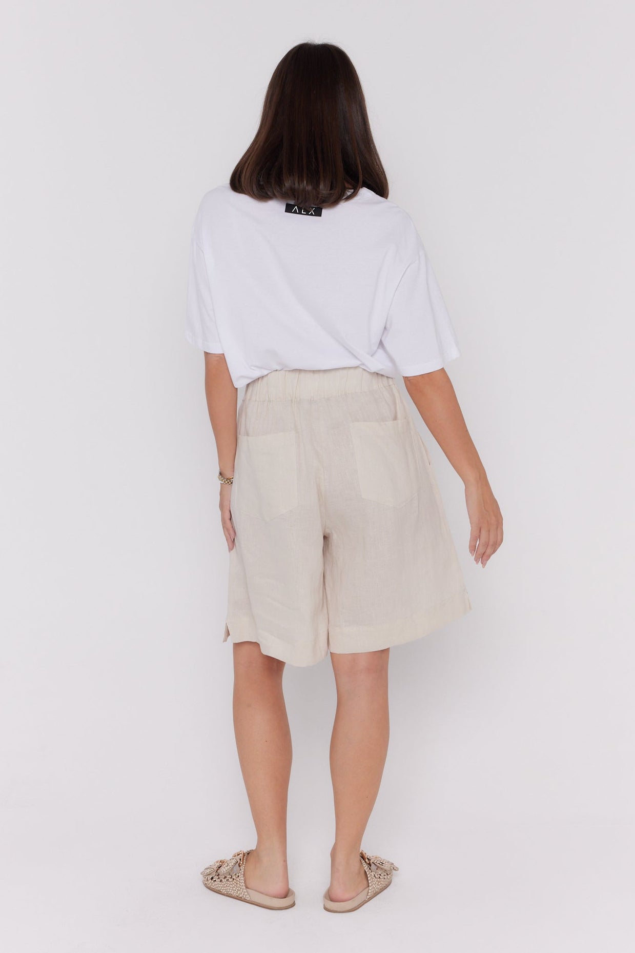 JUNY Shorts Stone