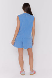 PAXAM Tank Acid Washed Blue