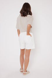 NODE Shorts White