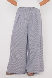 TERI Pants Navy Stripe