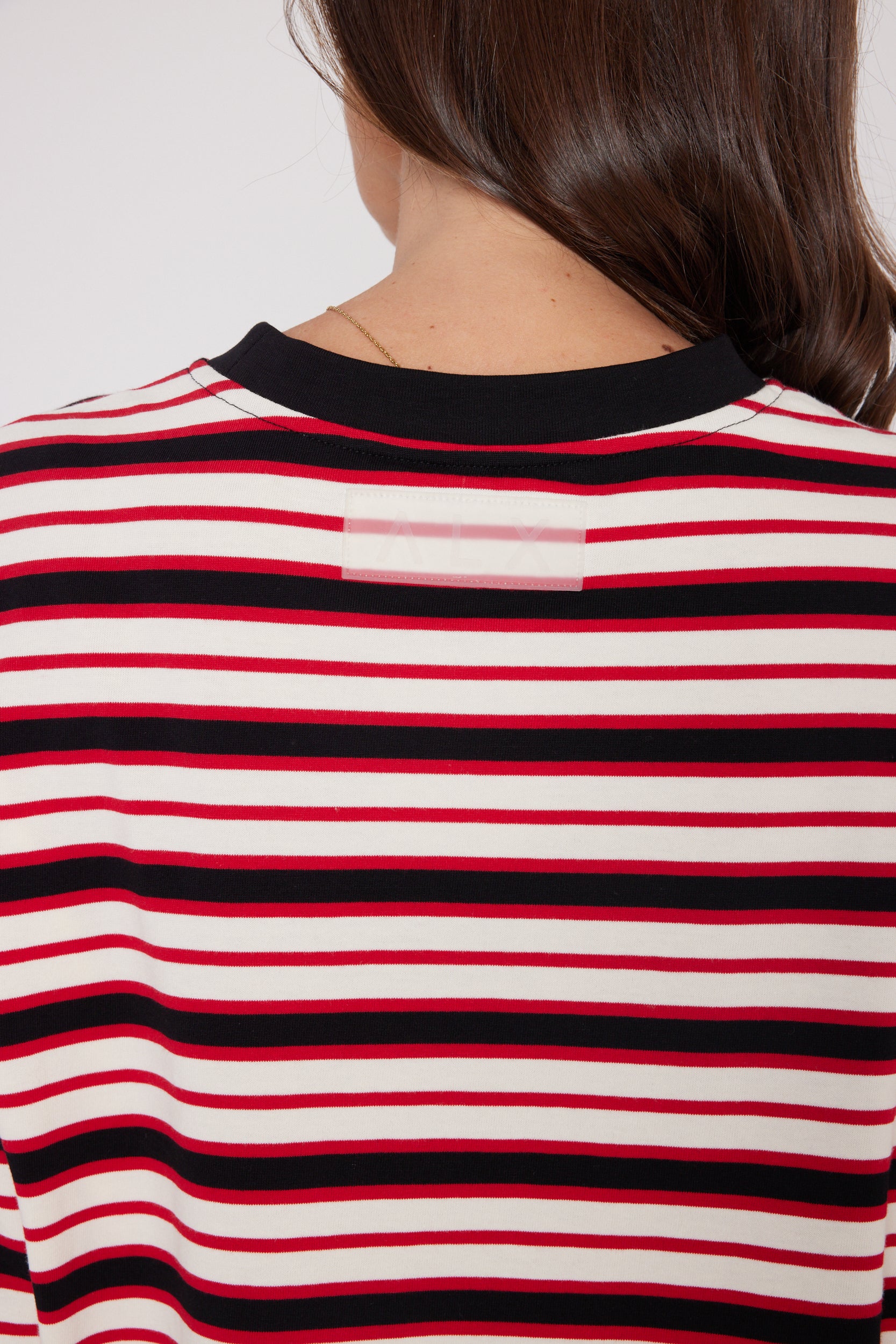 SABLE Long Sleeve Top Red Stripe