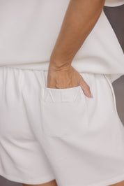 NODE Shorts White