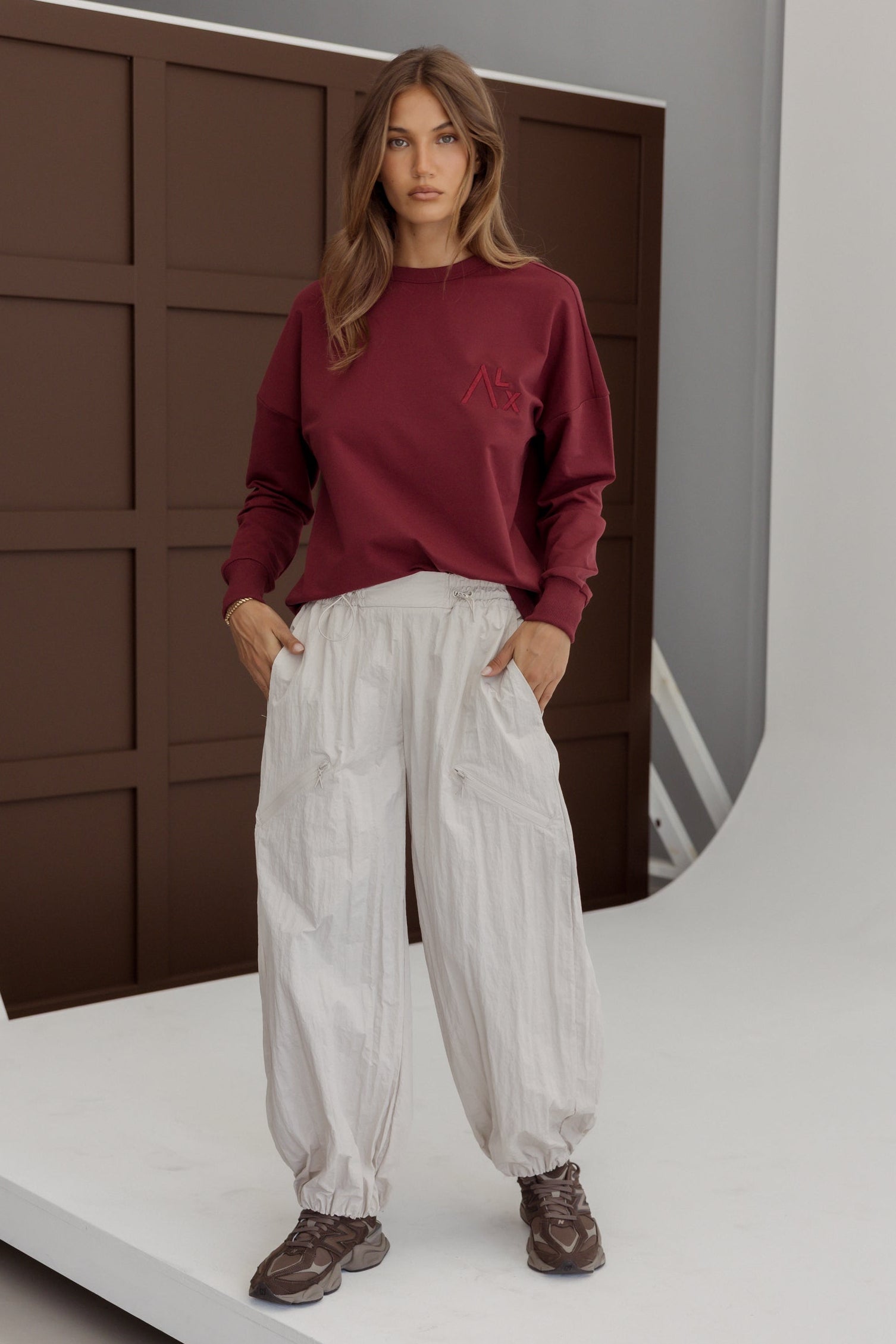 VIRE Jumper Red Wine