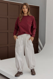 VIRE Jumper Red Wine