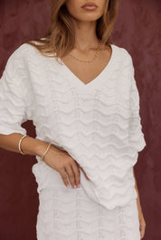 AGAPE Top White