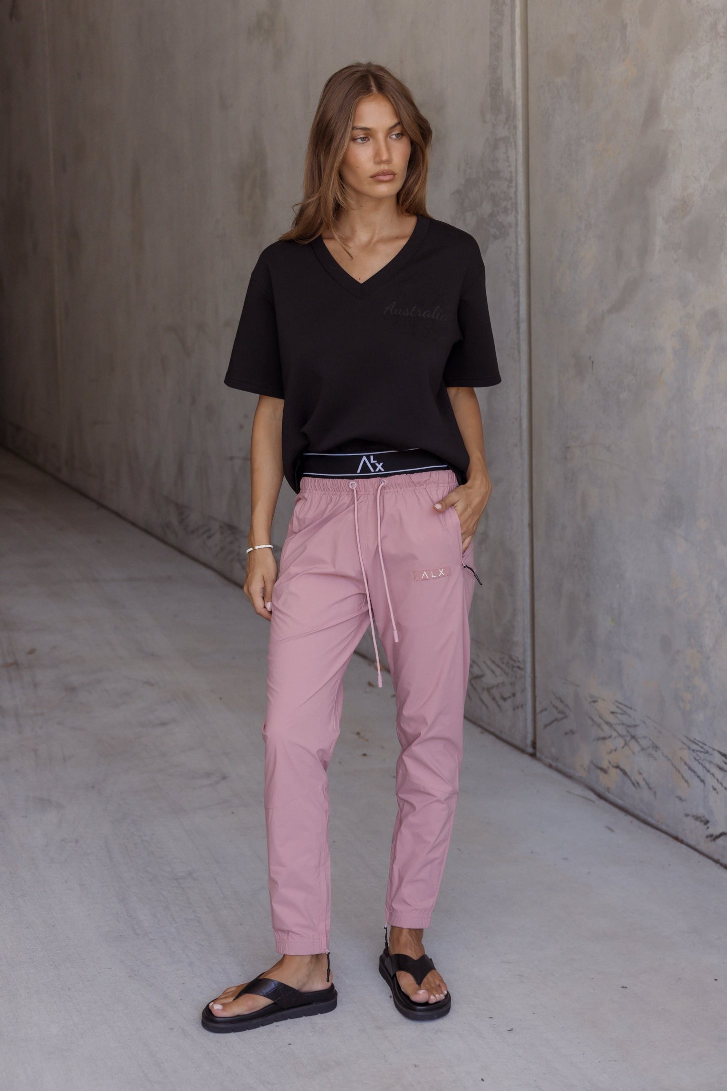LUCIEN Pants Dusty Pink