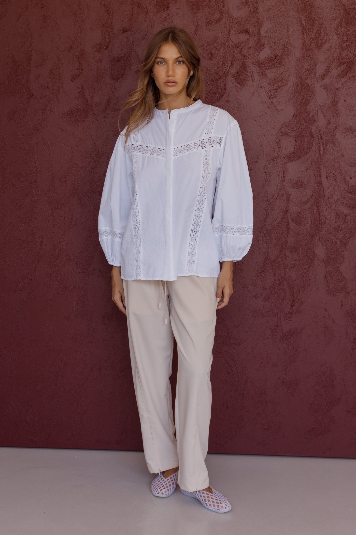 EVERETT Blouse White