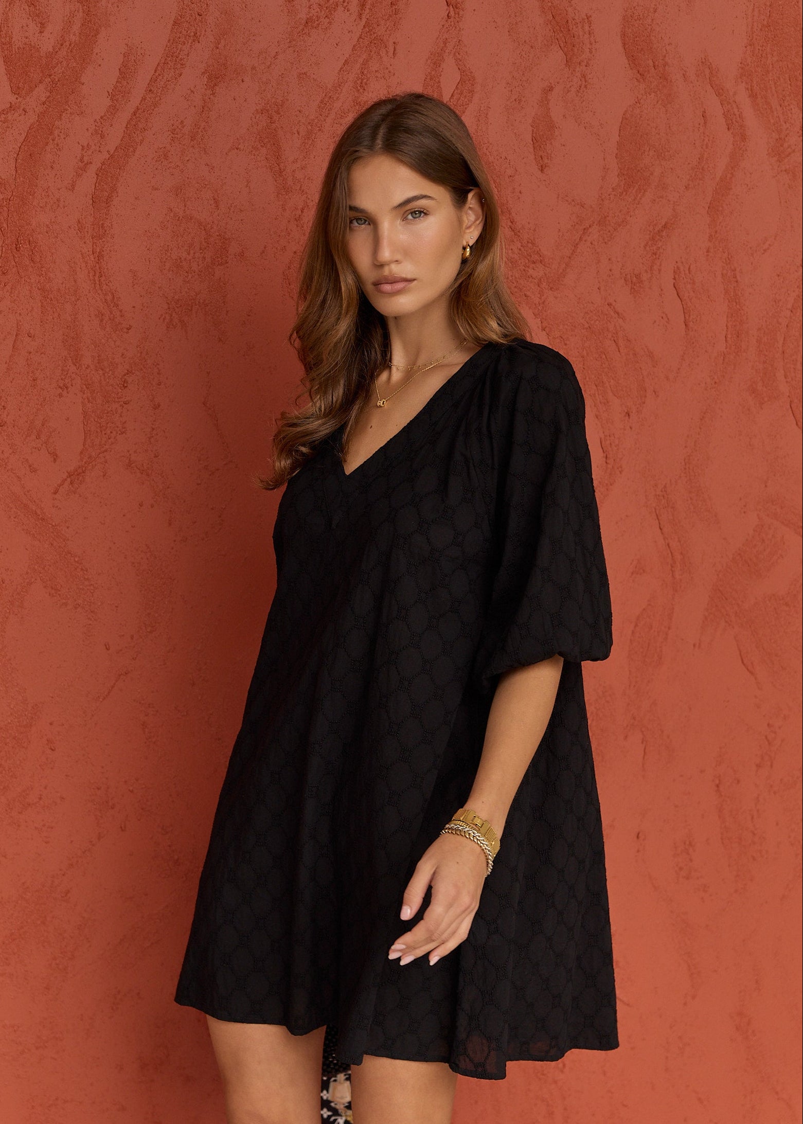 LUMA Mini Dress Black